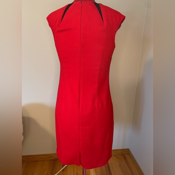 The Limited Red Dress with black accents, good condition. Fully lined - Picture 3 of 6